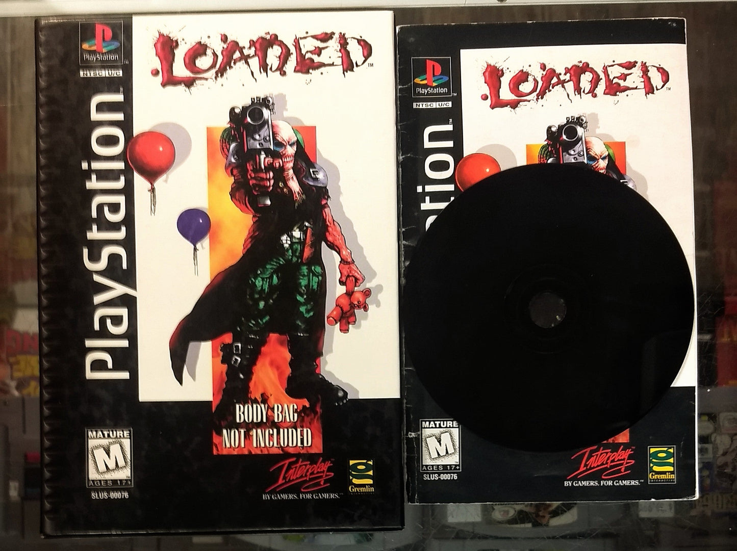 LOADED LONG BOX (PLAYSTATION PS1) - jeux video game-x