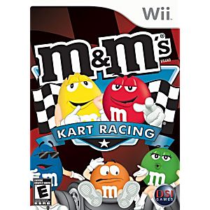M&M'S KART RACING NINTENDO WII - jeux video game-x