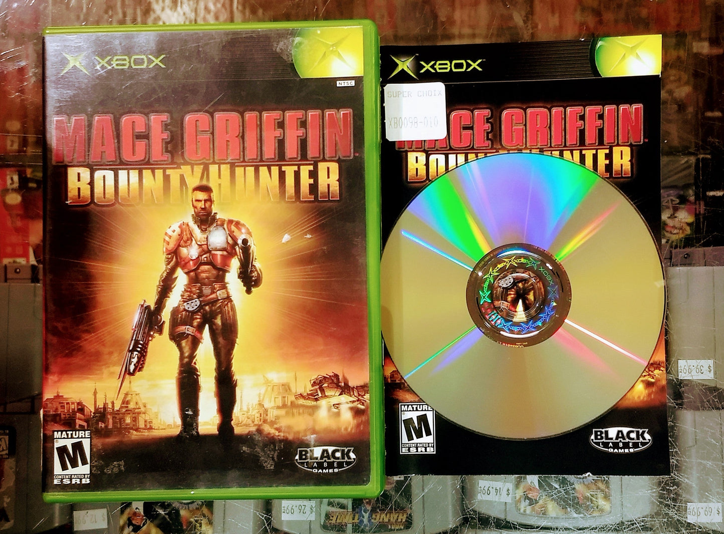 MACE GRIFFIN BOUNTY HUNTER (XBOX) - jeux video game-x
