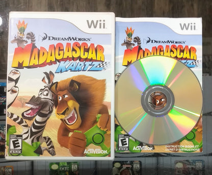 MADAGASCAR KARTZ (NINTENDO WII) - jeux video game-x