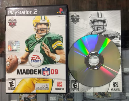 MADDEN NFL 09 (PLAYSTATION 2 PS2) - jeux video game-x