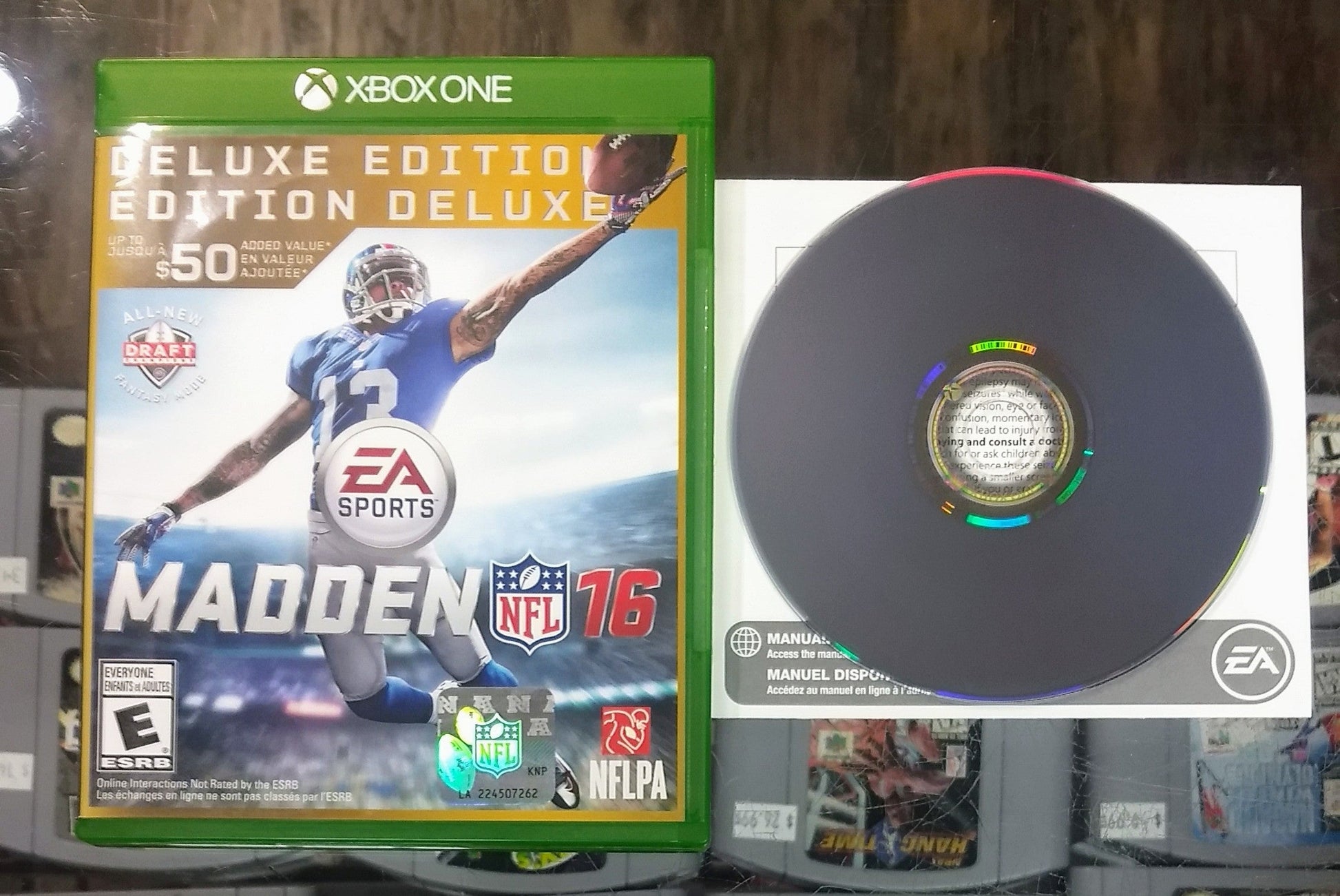 MADDEN NFL 16 (XBOX ONE XONE) - jeux video game-x