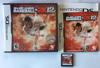 MAJOR LEAGUE BASEBALL MLB 2K12 NINTENDO DS - jeux video game-x