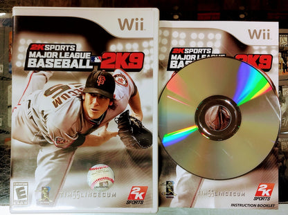 MAJOR LEAGUE BASEBALL MLB 2K9 (NINTENDO WII) - jeux video game-x