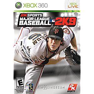 MAJOR LEAGUE BASEBALL MLB 2K9 (XBOX 360 X360) - jeux video game-x