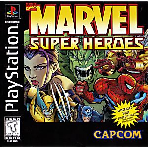 MARVEL SUPER HEROES (PLAYSTATION PS1) - jeux video game-x