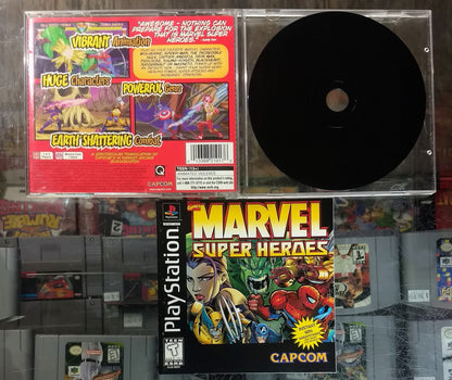 MARVEL SUPER HEROES (PLAYSTATION PS1) - jeux video game-x