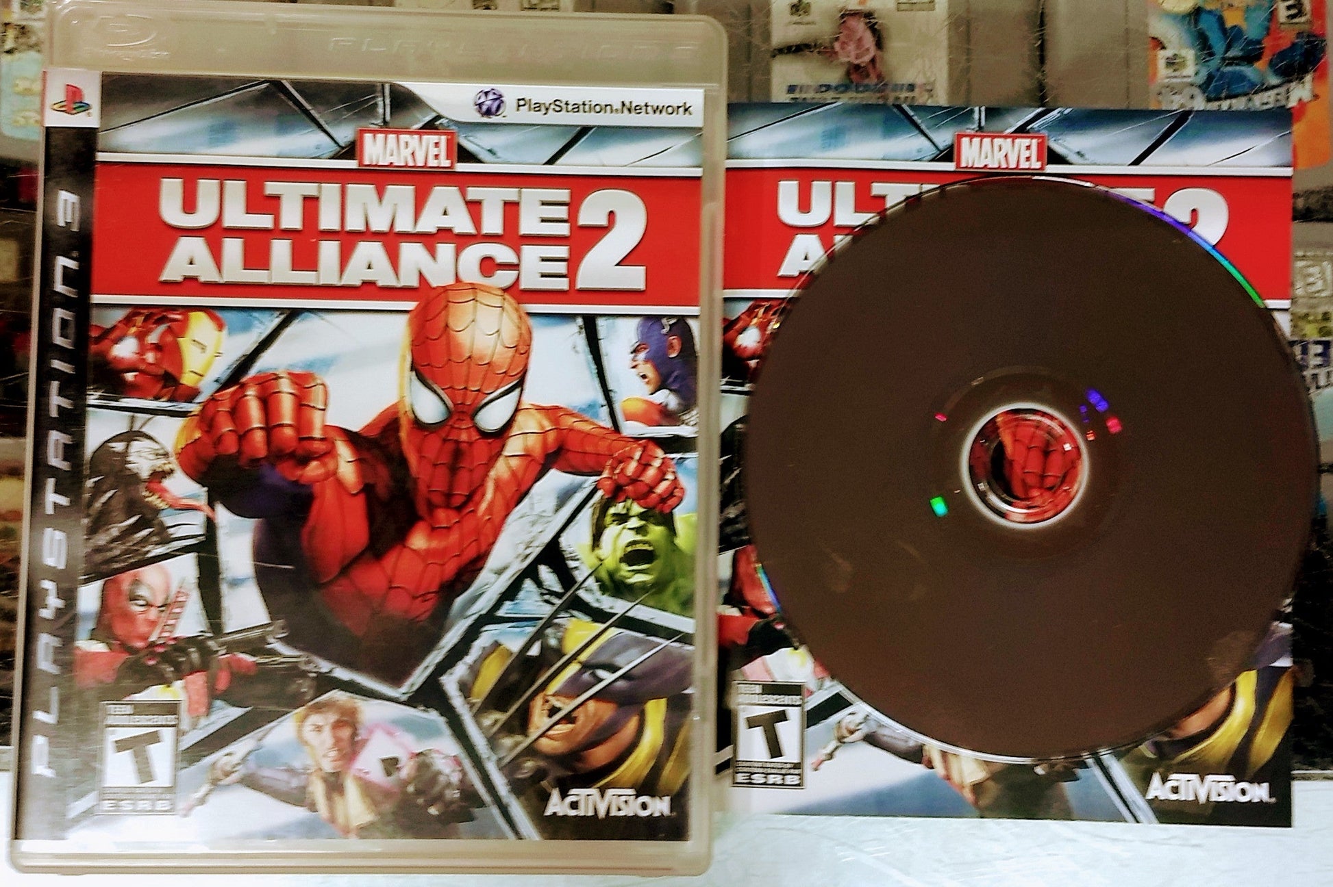 MARVEL ULTIMATE ALLIANCE 2 (PLAYSTATION 3 PS3) - jeux video game-x
