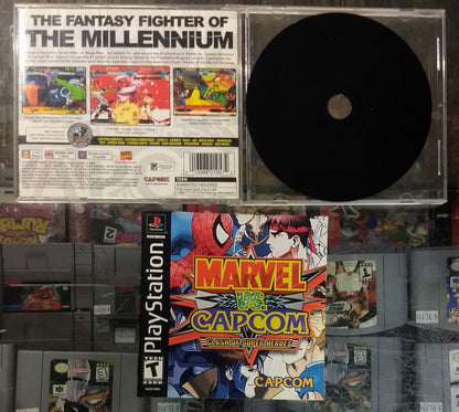 MARVEL VS. CAPCOM: CLASH OF SUPER HEROES (PLAYSTATION PS1) - jeux video game-x