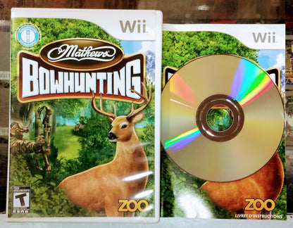 MATHEWS BOWHUNTING NINTENDO WII - jeux video game-x