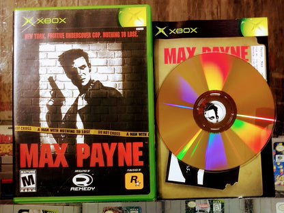 MAX PAYNE (XBOX) - jeux video game-x