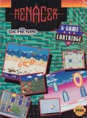 MENACER 6-GAME CARTRIDGE (SEGA GENESIS SG) - jeux video game-x
