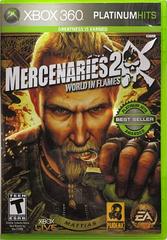 MERCENARIES 2 WORLD IN FLAMES PLATINUM HITS (XBOX 360 X360) - jeux video game-x