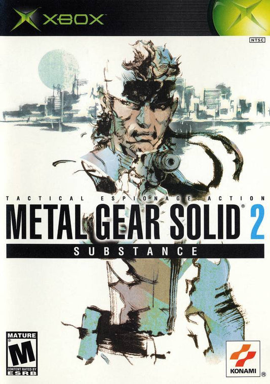 METAL GEAR SOLID 2 SUBSTANCE (XBOX) - jeux video game-x