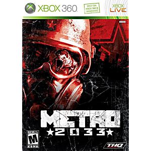 METRO 2033 XBOX 360 X360 - jeux video game-x