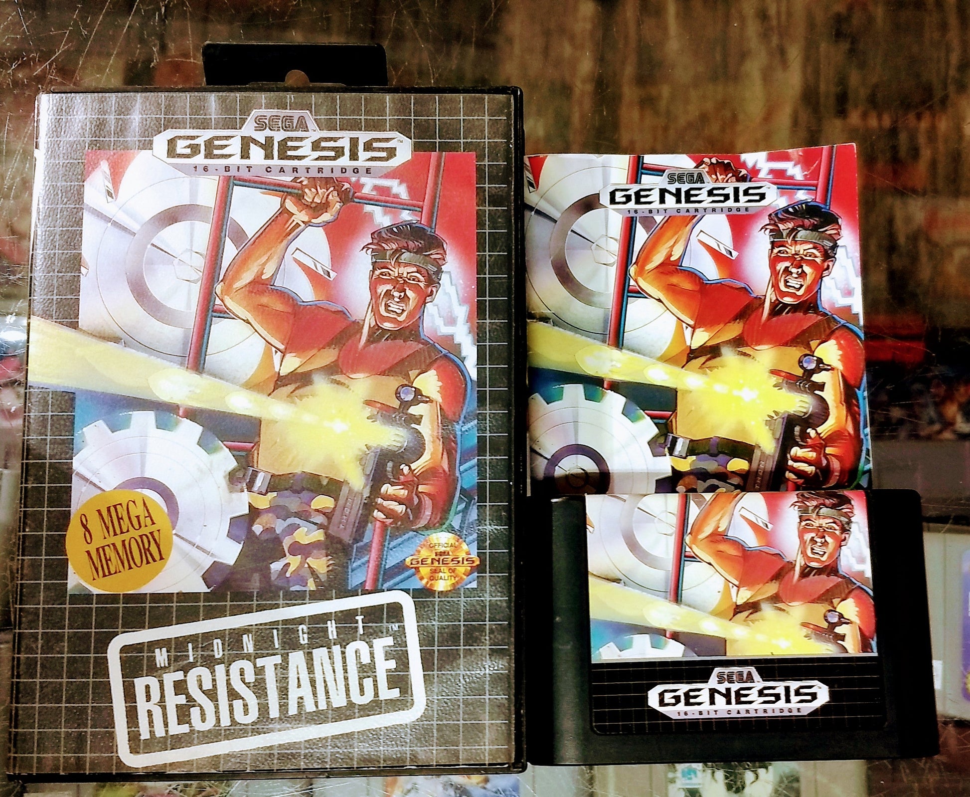 MIDNIGHT RESISTANCE SEGA GENESIS SG - jeux video game-x