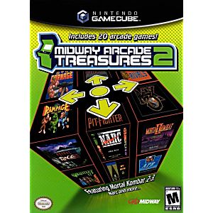 MIDWAY ARCADE TREASURES 2 NINTENDO GAMECUBE NGC - jeux video game-x