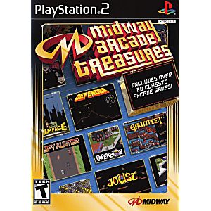 MIDWAY ARCADE TREASURES PLAYSTATION 2 PS2 - jeux video game-x