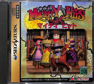 MIGHTY HITS T-16604G JAP IMPORT SEGA SATURN JSS - jeux video game-x