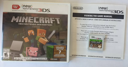 MINECRAFT NEW NINTENDO 3DS EDITION NINTENDO 3DS - jeux video game-x