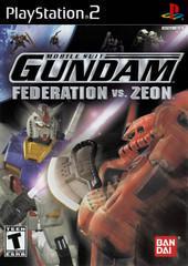 MOBILE SUIT GUNDAM FEDERATION VS ZEON (PLAYSTATION 2 PS2) - jeux video game-x