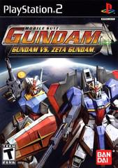 MOBILE SUIT GUNDAM: GUNDAM VS. ZETA GUNDAM (PLAYSTATION 2 PS2) - jeux video game-x
