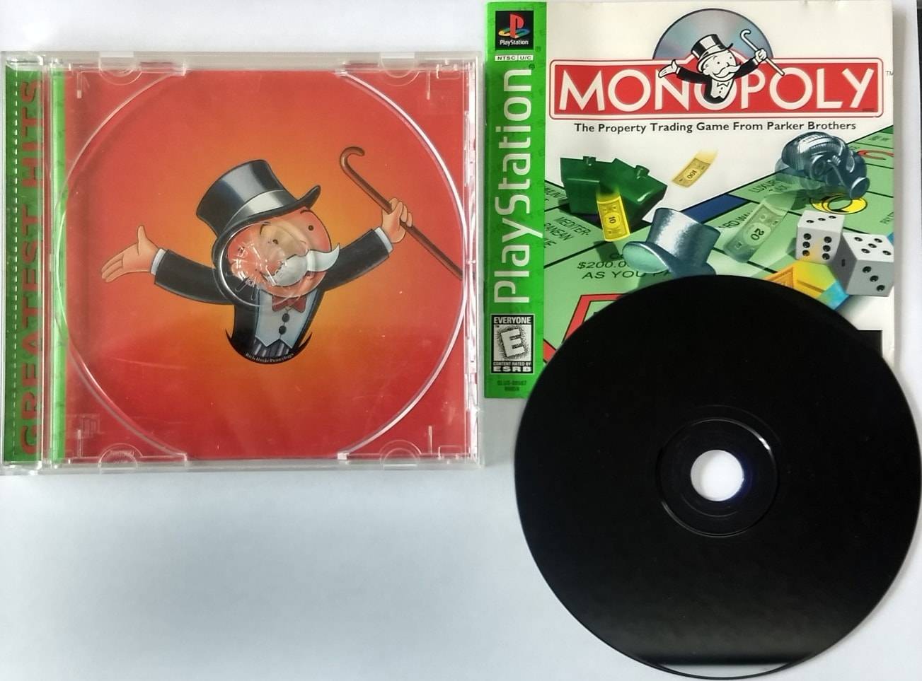 MONOPOLY GREATEST HITS (PLAYSTATION PS1) - jeux video game-x