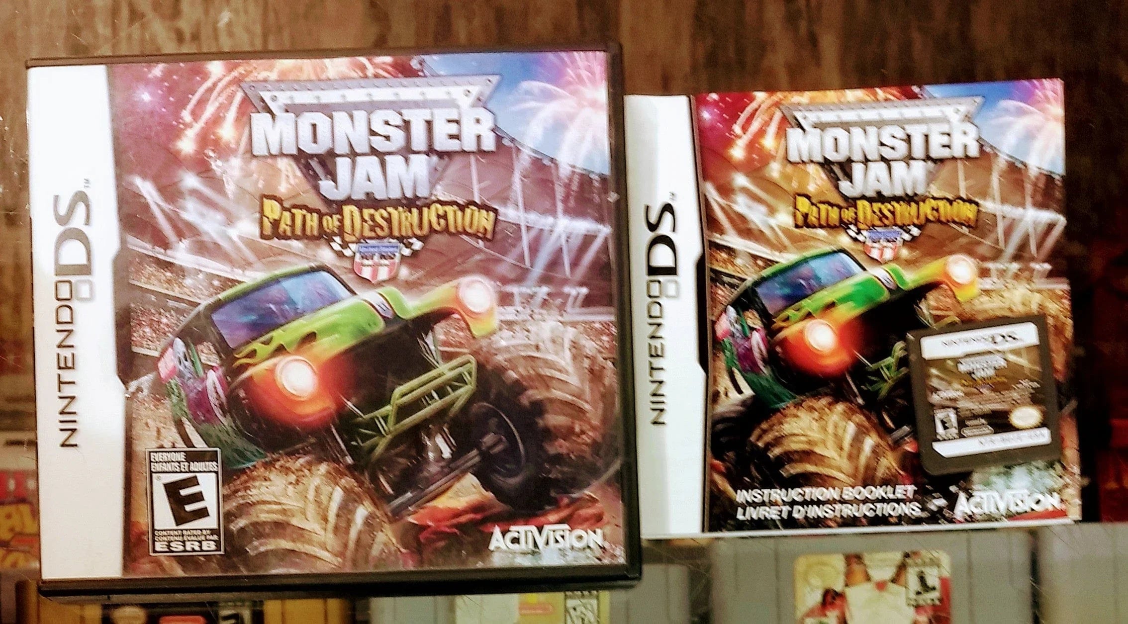 Monster Racing Ds MONSTER JAM: PATH OF DESTRUCTION NINTENDO DS | jeux video game-x