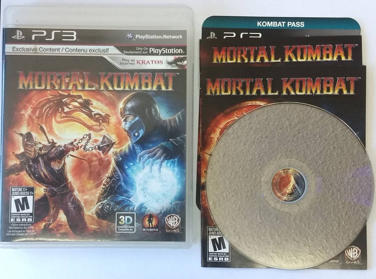 MORTAL KOMBAT (PLAYSTATION 3 PS3) - jeux video game-x
