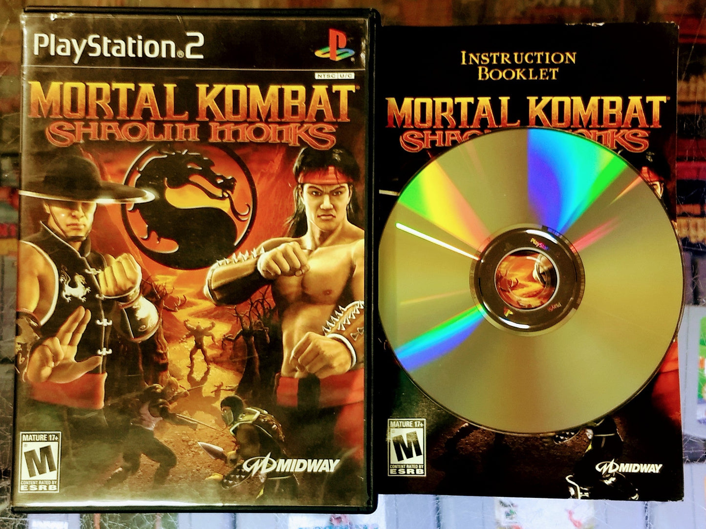 MORTAL KOMBAT SHAOLIN MONKS (PLAYSTATION 2 PS2) | jeux video game-x