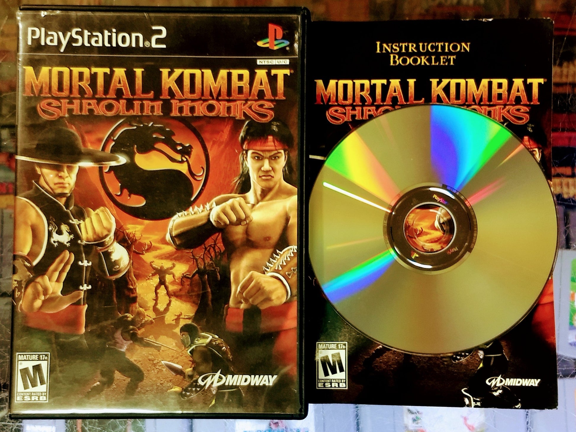 MORTAL KOMBAT SHAOLIN MONKS (PLAYSTATION 2 PS2)