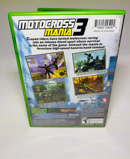 MOTOCROSS MANIA 3 (XBOX) - jeux video game-x