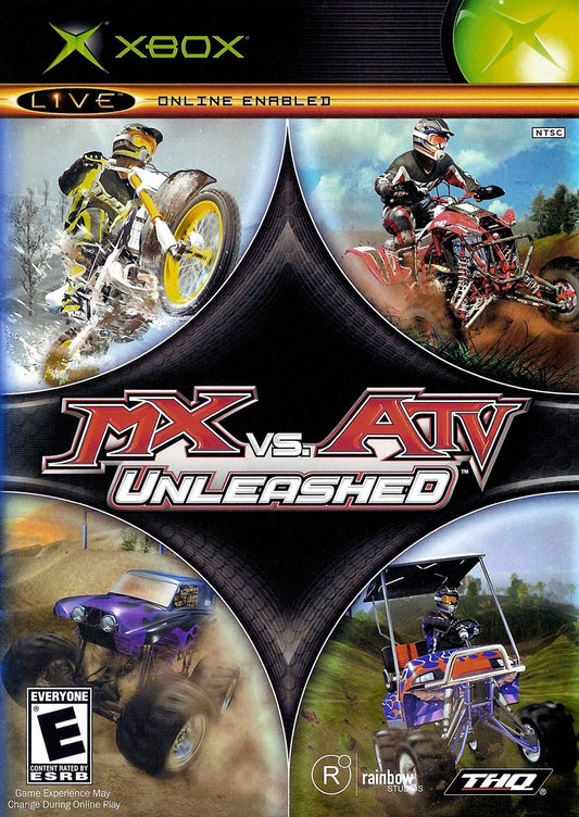MX VS. ATV UNLEASHED (XBOX) - jeux video game-x