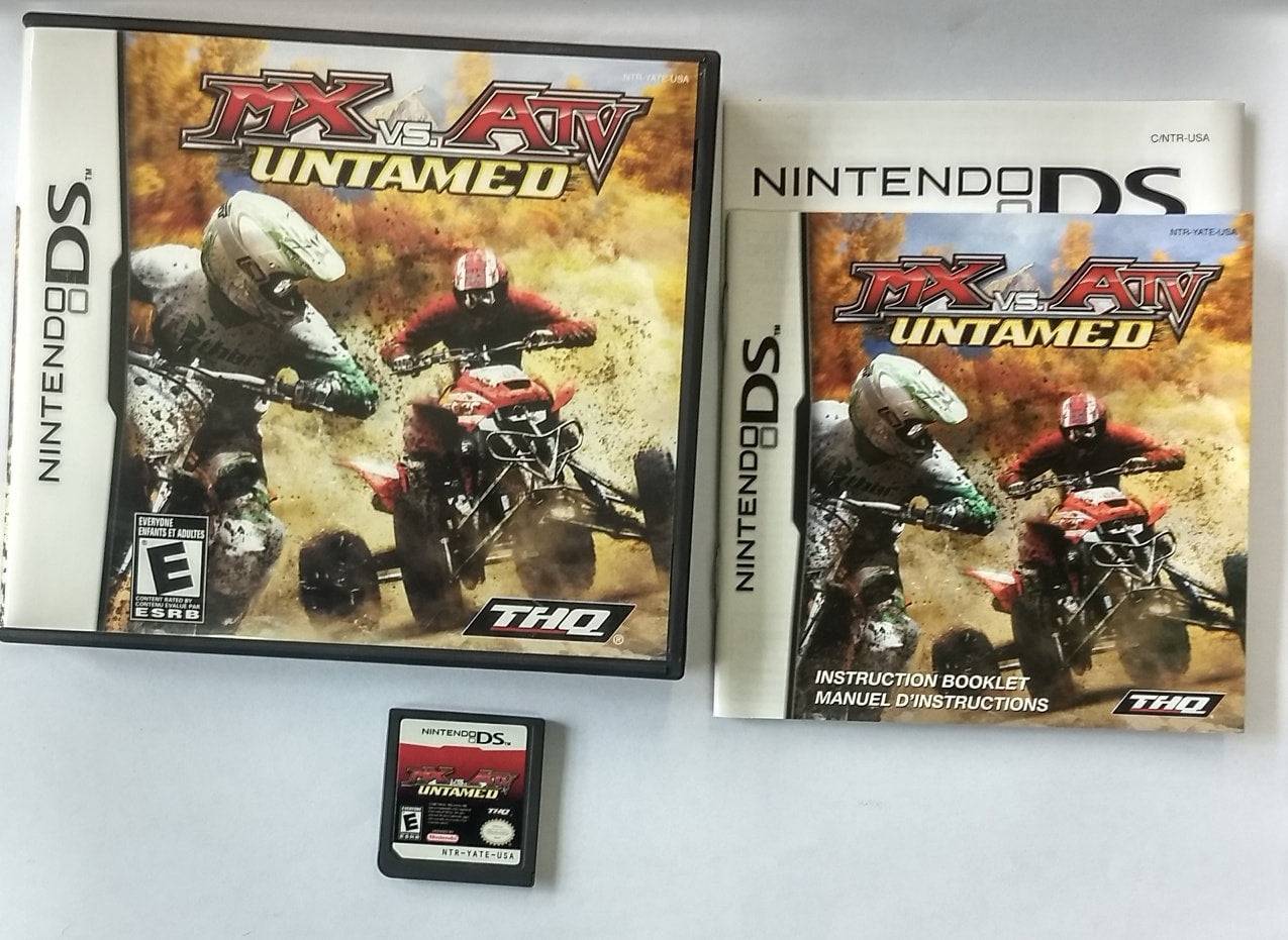 MX VS ATV UNTAMED NINTENDO DS - jeux video game-x