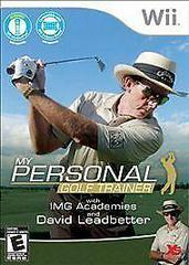 MY PERSONAL GOLF TRAINER WITH IMG ACADEMIES AND DAVID LEADBETTER NINTENDO WII - jeux video game-x