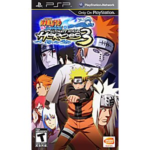 NARUTO SHIPPUDEN: ULTIMATE NINJA HEROES 3 (PLAYSTATION PORTABLE PSP) - jeux video game-x