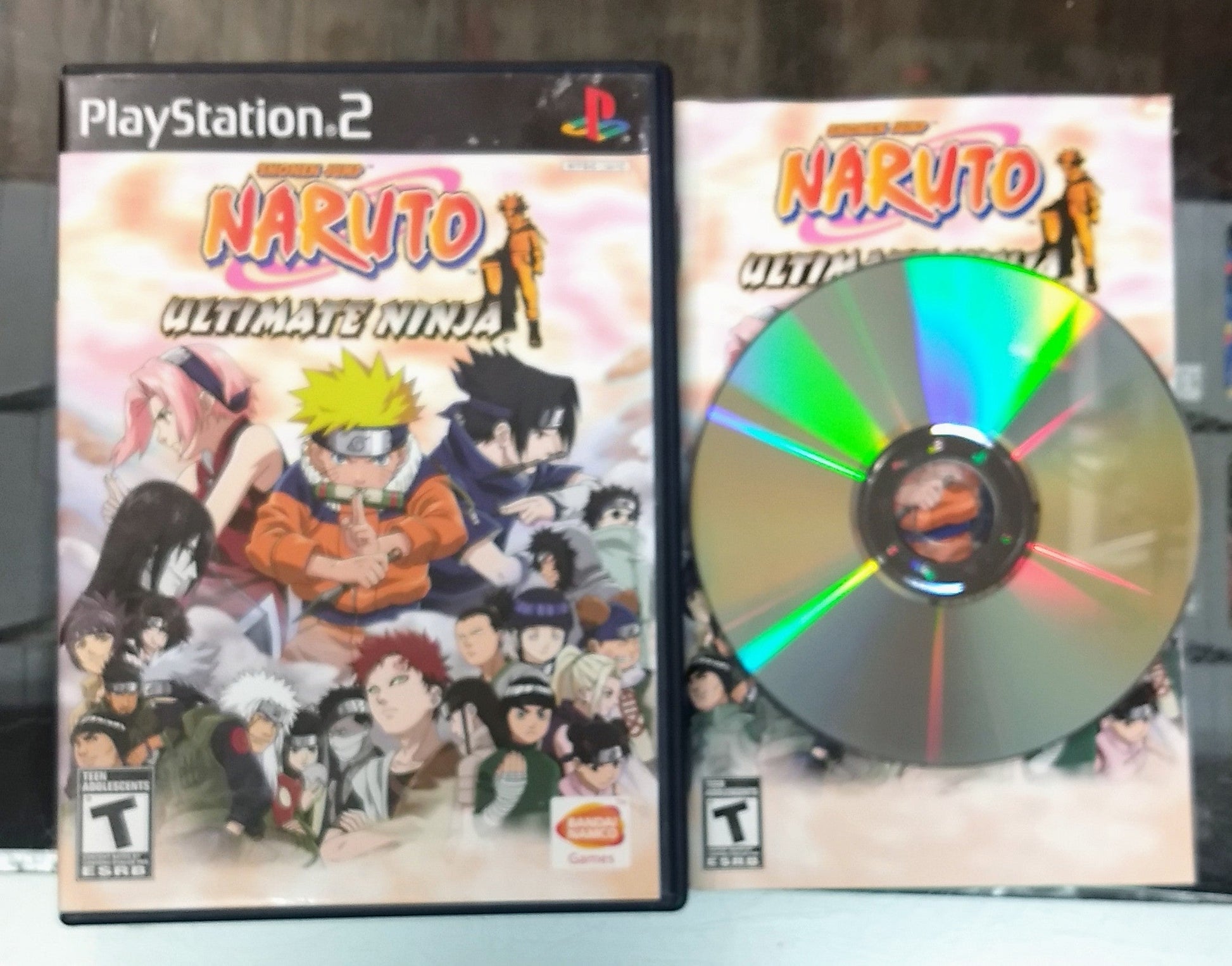 NARUTO ULTIMATE NINJA (PLAYSTATION 2 PS2) - jeux video game-x