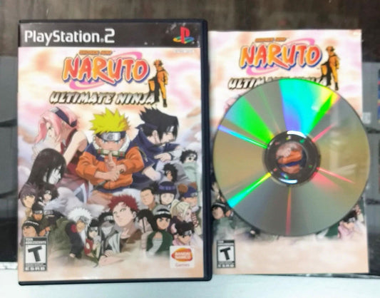 NARUTO ULTIMATE NINJA PLAYSTATION 2 PS2 - jeux video game-x