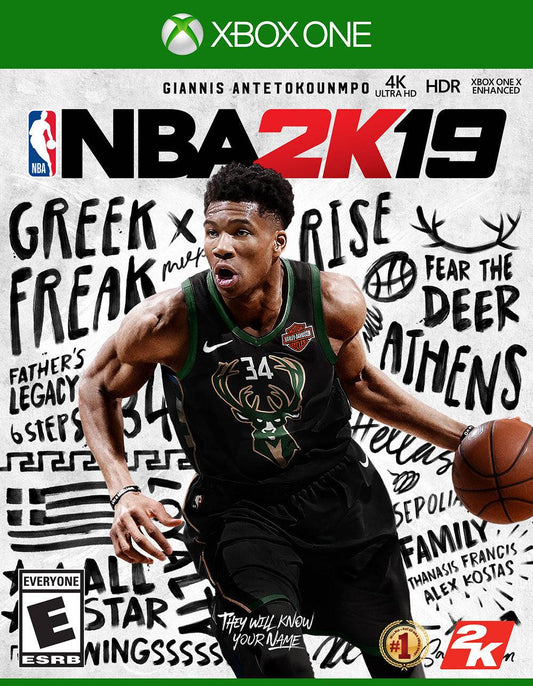 NBA 2K19 XBOX ONE XONE - jeux video game-x