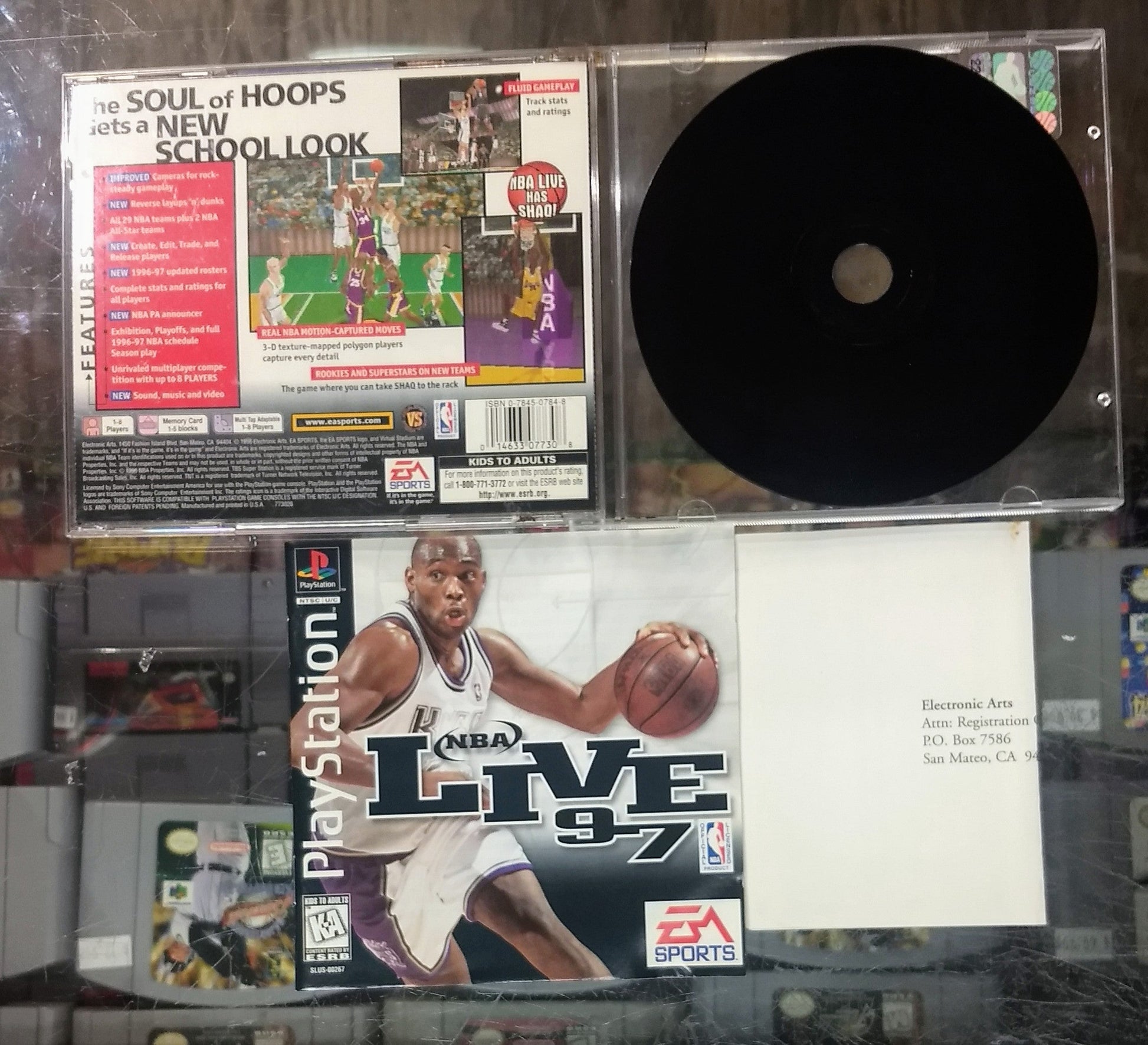 NBA LIVE 97 (PLAYSTATION PS1) - jeux video game-x