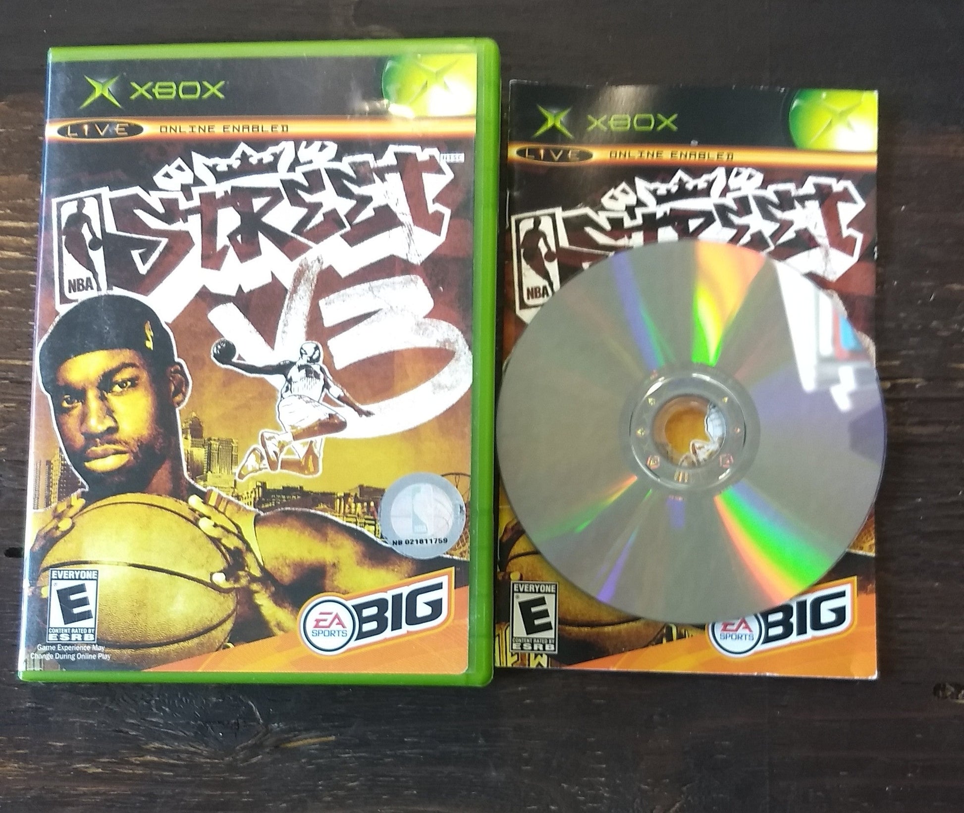 NBA STREET VOL 3 (XBOX) - jeux video game-x