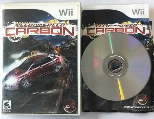 NEED FOR SPEED NFS CARBON NINTENDO WII - jeux video game-x