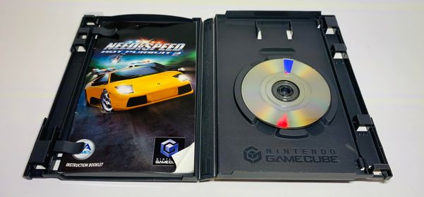 NEED FOR SPEED NFS HOT PURSUIT 2 PLAYERS CHOICE NINTENDO GAMECUBE NGC - jeux video game-x