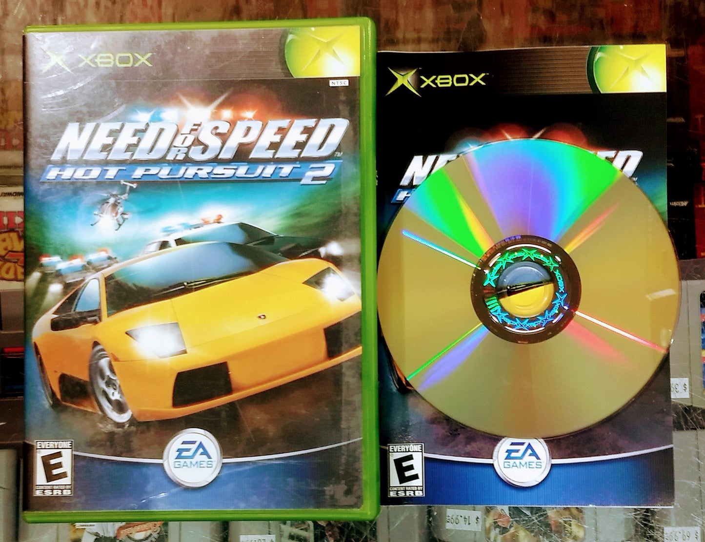 NEED FOR SPEED NFS HOT PURSUIT 2 (XBOX) - jeux video game-x