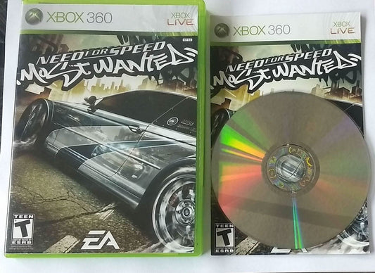 NEED FOR SPEED NFS MOST WANTED 2005 XBOX 360 X360 - jeux video game-x