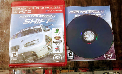 NEED FOR SPEED NFS SHIFT GREATEST HITS (PLAYSTATION 3 PS3) - jeux video game-x