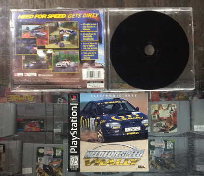 NEED FOR SPEED NFS V-RALLY (PLAYSTATION PS1) - jeux video game-x