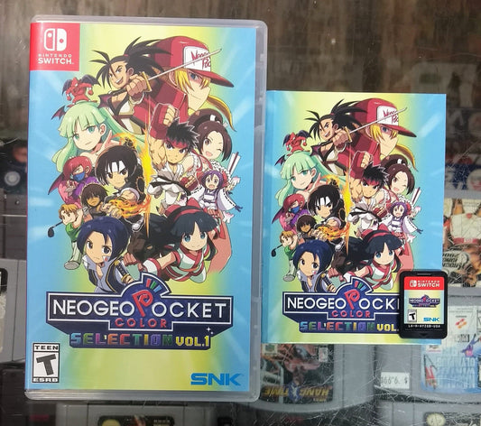 NEOGEO POCKET COLOR SELECTION VOL. 1 NINTENDO SWITCH LIMITED RUN GAMES LRG - jeux video game-x