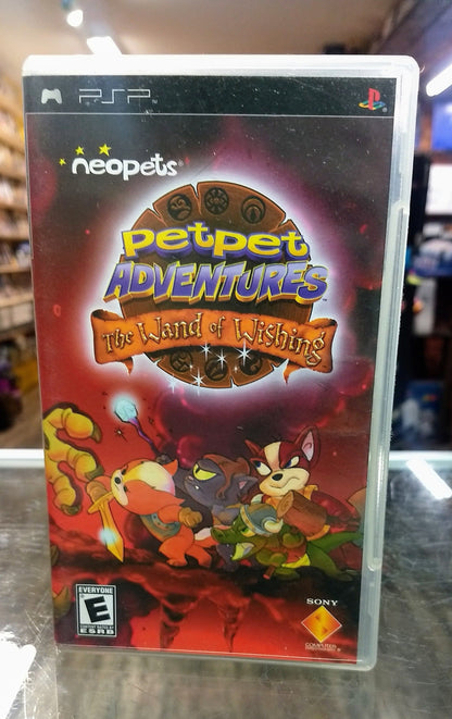 NEOPETS PETPET ADVENTURES THE WAND OF WISHING (PLAYSTATION PORTABLE PSP) - jeux video game-x