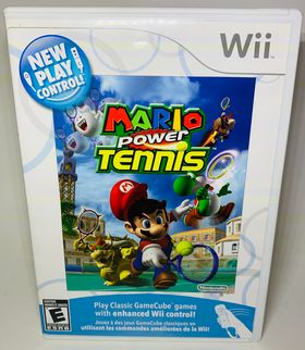NEW PLAY CONTROL: MARIO POWER TENNIS NINTENDO WII - jeux video game-x